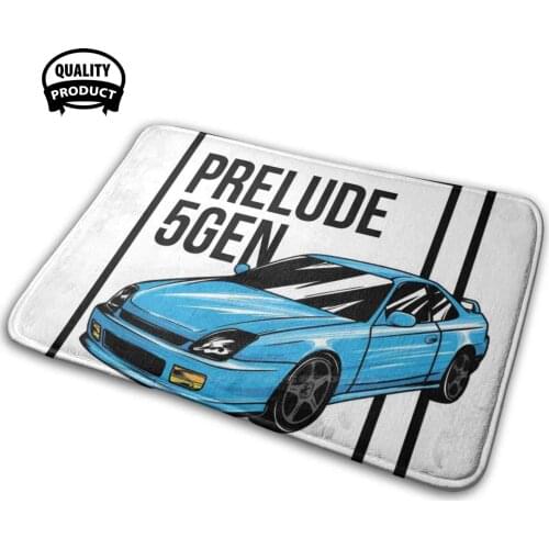Prelude 5Gen Print | Japanese Car Soft Interesting Room Goods Rug Carpet Prelude 5 5Th Generation Car Race Racing Sport Car
