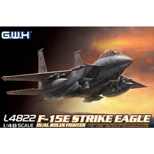 Great Wall Hobby L4822 1/48 Scale F-15E Strike Eagle Dual Roles Fighter Model Kit