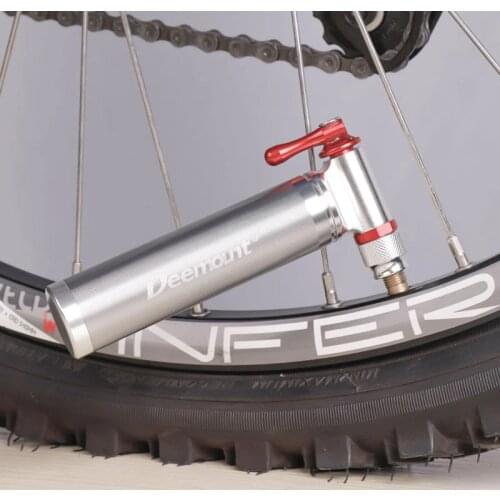 Mini Bicycle Pump CO2 Ultralight Air CO2 Inflator Cycling Pump Bike Ball Pump Schrader & Presta Mini Portable Bike Accessories