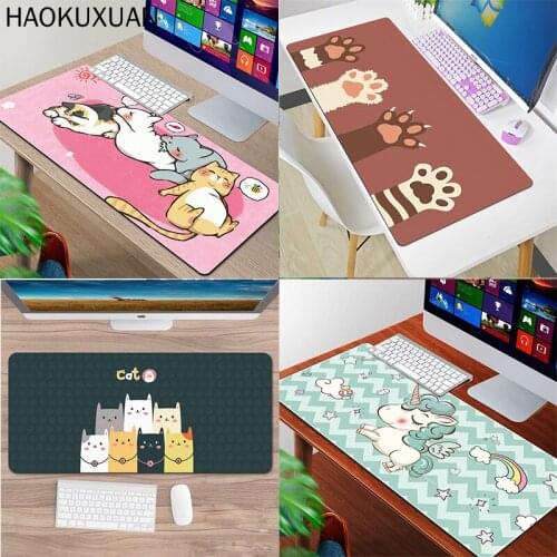 Waterproof Cute Mouse Pad 800x300 Mm Computer Desk Mat Large Kawaii Computer & Office Gaming Laptop Keyboard Mac Book