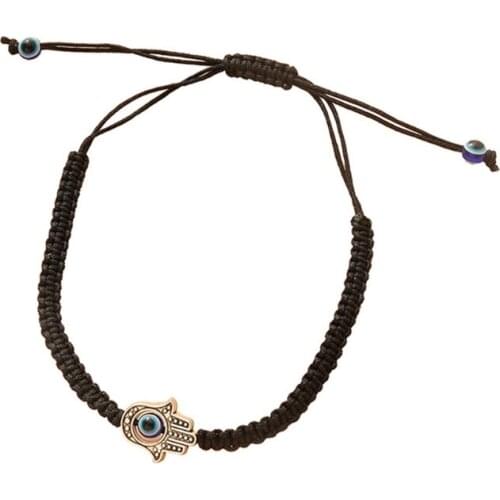 Evil Eyes Bracelets Are Suitable for Both Men and Women Handmade Red/Black Braided Rope Bracelets Amulet Bracelets