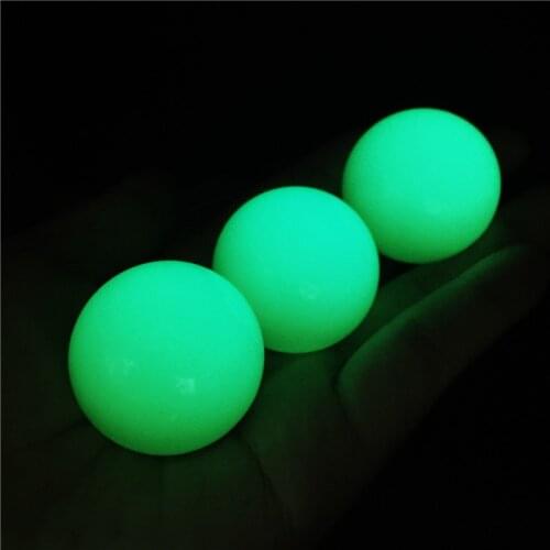 1pcs Natural Stones Luminous Stone Ball Raw Gemstone Glow In The Dark Stone Crystal Rough Stone Healing Specimen Minerals 35mm