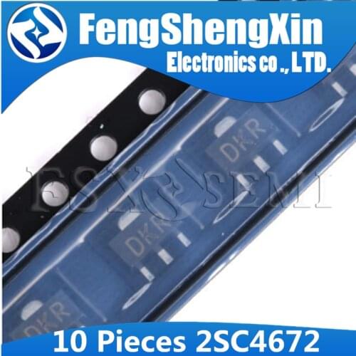 10pcs/lot 2SC4672 SOT89 DK C4672 SOT-89 SMD Low Frequency Transistor