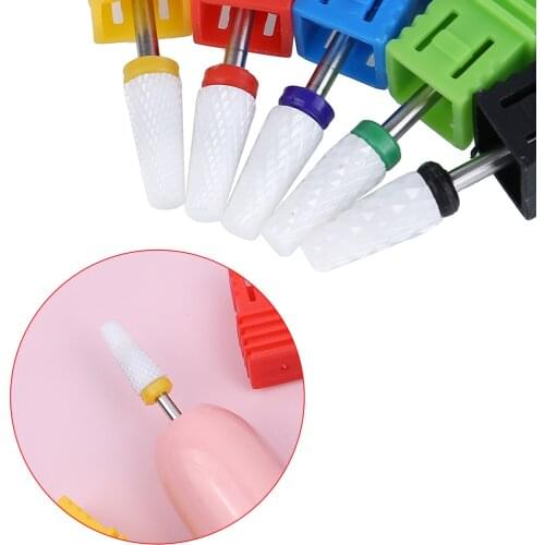 30 types Tungsten Steel Ceramics Nail Drill Milling Cutters Bits Manicure Electric Nail Files Machine Accessory Grinding Head