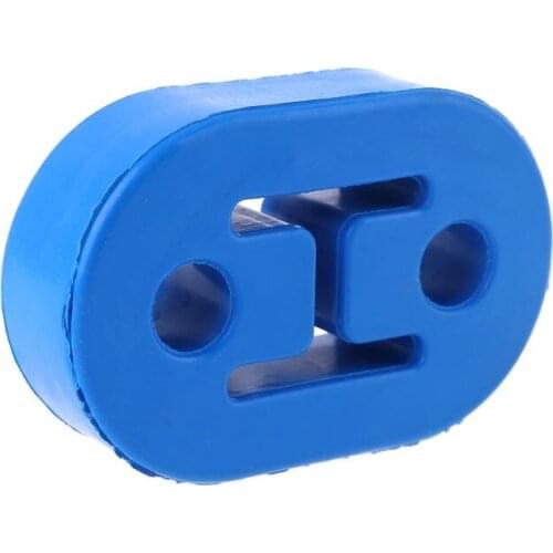 40GF 2x Heavy Duty Exhaust Hanger Bushing Support 2 Holes Bracket Rubber Mount