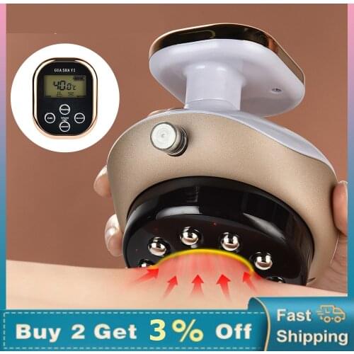 Cupping Massager Vacuum Suction Cups Massage Apparatus Guasha Scraping Device Meridian Fat Burning Body Slimming Physiotherapy