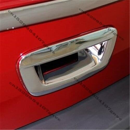 Car Accessories Fit For Chevrolet Trax 2014 - 2019 ABS Chrome Rear Trunk Door Handle Bowl Cover Trim Decoration