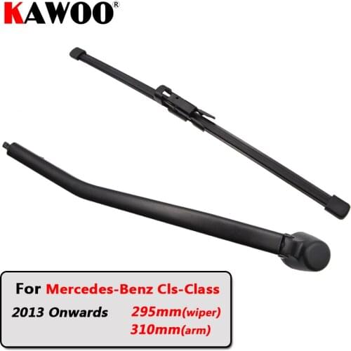 KAWOO Car Rear Wiper Blades Back Window Wipers Arm For Mercedes-Benz Cls-Class Hatchback (2013 Onwards) 295mm Windscreen Blade