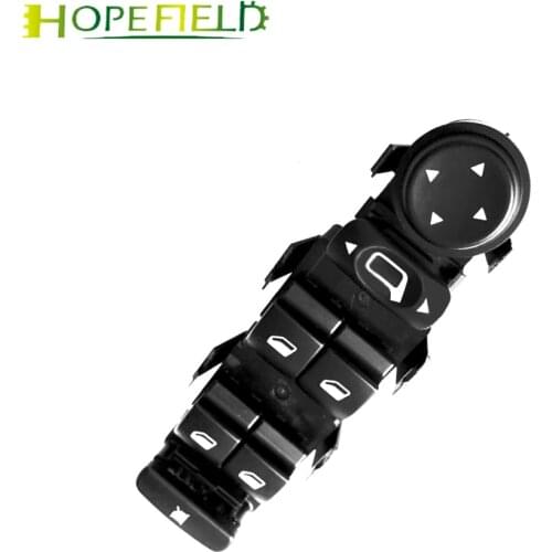 Car Front Left Side Window Control Switch For Citroen C4 2004 2008 2010 Glass Lifter Manual Rearview Mirror Button