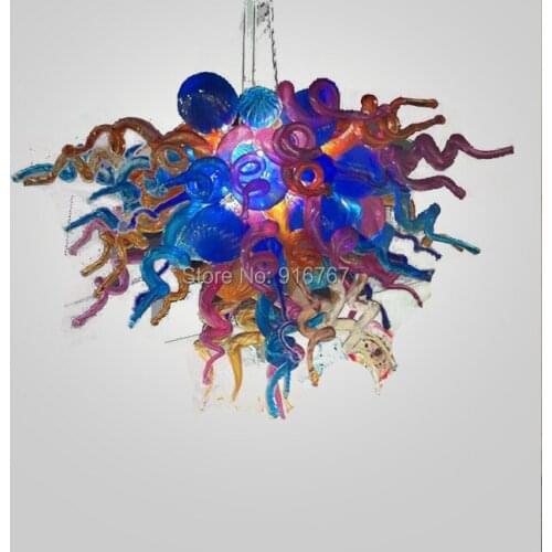 Free Shipping UL/CE 110v/220v LED Wonderful Murano Glass Chandelier Pretty Home Lighting