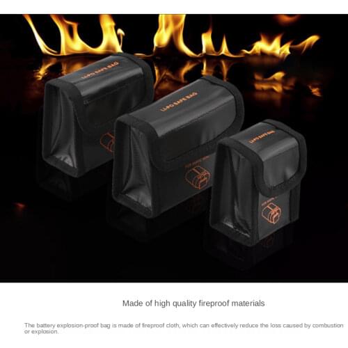 BRDRC is suitable for DJI royal MINI2 battery explosion-proof bag fire retardant MAVIC MINI storage accessories