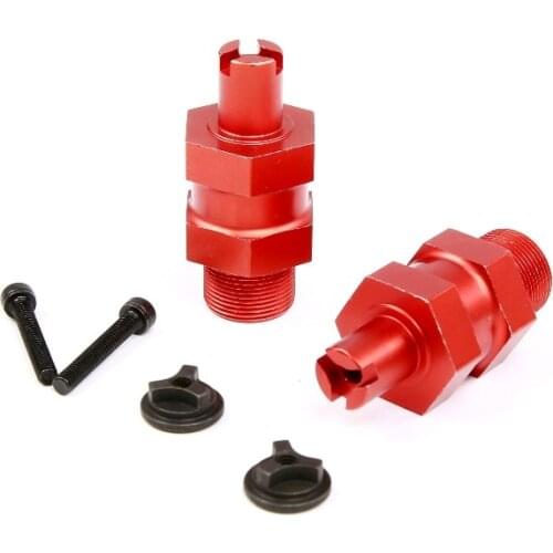 CNC Metal Upgrade Front Hex Hub Fit for 1/5 HPI ROVAN ROFUN KM GTB TS BAJA 5SC