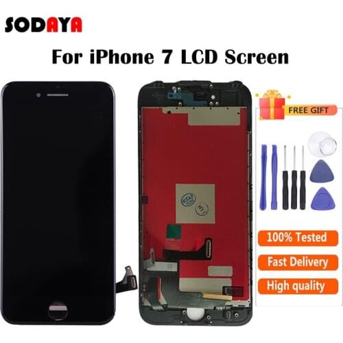 LCD For iPhone 7 LCD Display Touch Screen Assembly Replacement Good 3D Touch Free Shipping