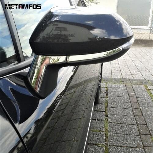 For Toyota Corolla 2019 2020 Hatchback Chrome Rearview Side View Mirror Strip Molding Trim Decoration Accessories Car Styling