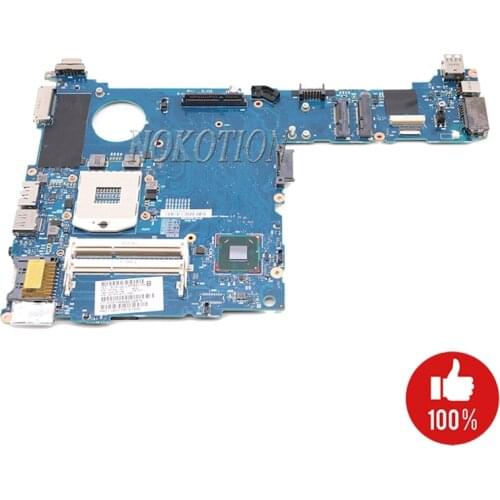 NOKOTION 651358-001 for HP Elitebook 2560p Laptop Motherboard QM67 GMA HD3000 DDR3 Mainboard Board