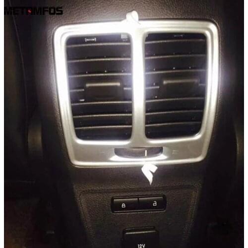 For Ford Kuga Escape 2017 2018 2019 Matte Center Control Armrest Box Rear Air Condition Vent Outlet Cover Trim Inner Accessories