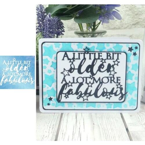 Word Metal Cutting Dies for Scrapbooking and Card Making Paper Craft 2019 New die cuts