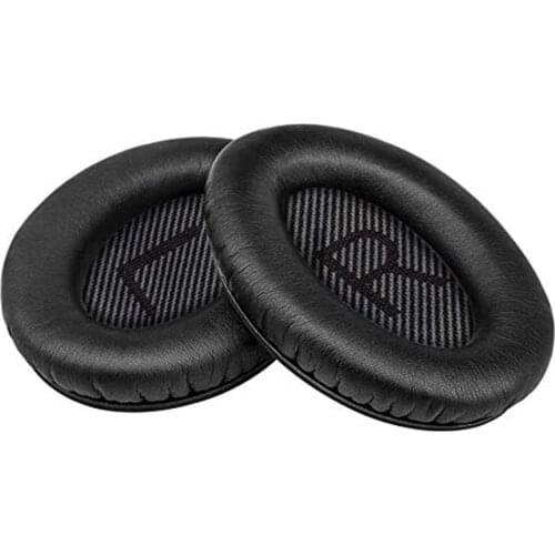 2pcs Memory Foam Replacement Soft Ear Pad for Bose QC2/QC15/QC25/QC35/AE/2/2i/2w Protein Skin Headphone Headset Cushion Cover