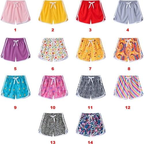 2021 New Toddler Baby Boy Girl Kids Swim Shorts Bottoms Summer Swimsuit Fashion Print Swimming Panties Beach Holiday Shorts