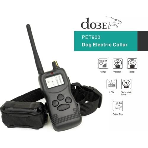 Collar dog no bark collar remote pet shock electronic dog trainer barking dog training collar waterproof