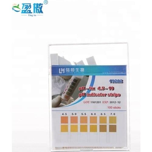 PH Test Strip Alkaline Acid Indicator Paper Universal Lab Test Paper For Liquid Soil Aquariums Measuring