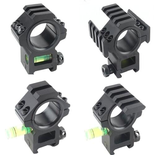 25.4/30mm Rifle Bubble Level Scope Barrel Mount Ring Adapter 20mm Picatinny Weaver Rail Sight Scope Mount Hunting Accessories