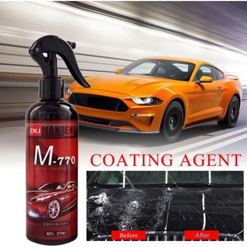 270ML Car Nano Painted Auto Paint Coating Polishing Spraying Wax Reduce Scratches Decontamination Glazing Car Accessories