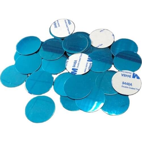40x0.3mm Sticker Metal Plate disk iron sheet for Magnet Mobile Phone Holder For Magnetic Car Phone Stand holders
