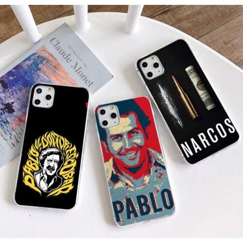 Narcos TV Series Pablo Escobar Phone Case For iphone 12 11 Pro Max Mini XS Max 8 7 6 6S Plus X 5S SE 2020 XR Silicone Soft cover