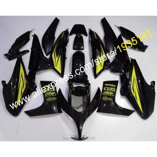 For Yamaha TMAX 500 2008 2009 2010 2011 TMAX500 08-11 T-MAX500 Yellow Black Bodywork Motorcycle Fairings