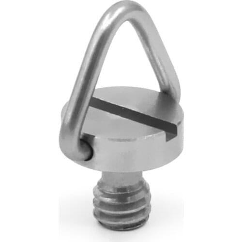 Camera 1/4" 1/4 Inch D-Ring Screws Hand Drive Quick-Release Plate Tripod Replacement Screw for 5D2