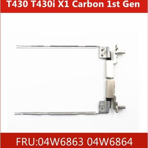 For Lenovo ThinkPad T430 T430i hinges kit Left & Right hinges 04W6863 04W6864 LCD screen hinge