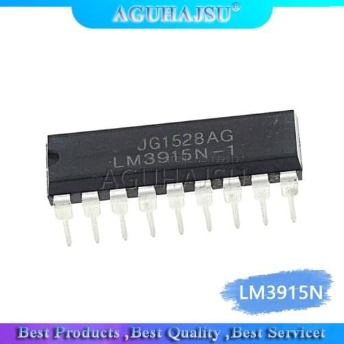 5PCS LM3915N-1 DIP18 LM3915-1 DIP LM3915N LM3915 DIP-18 new and original IC