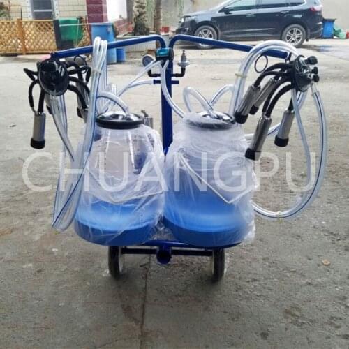 Leiteira leite machine for goat dairy farm