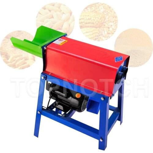 Corn Machine Thresher Household Small 220V Automatic Electric Peeling And Planing Corn Thresher