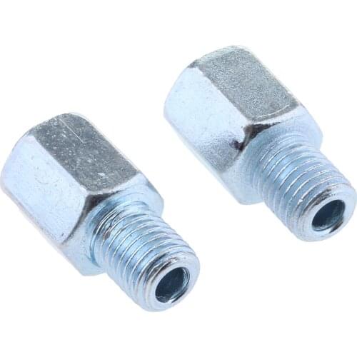 Motorcycle Rearview Mirror 10mm RH To 10mm RH Thread Adapter Conversion