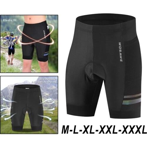 Men Cycling Underwear Shorts Padded Bike Bicycle MTB Shorts with Cycle Tights