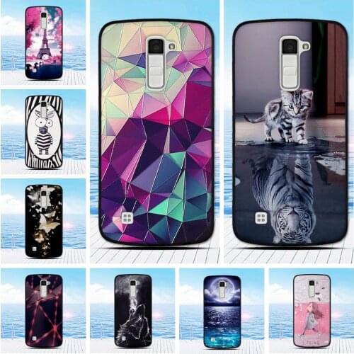 For LG K10 2017 LV5 Soft TPU Phone Case For LG K10 K 10 LTE K420N K430 K430ds Cases Silicone Back Cover For LG Q6 Capas Fundas