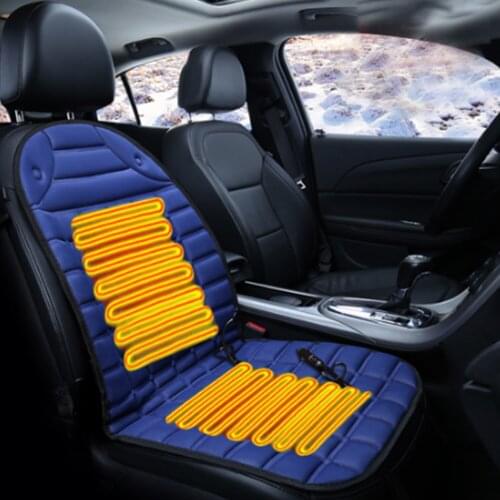 2pcs 12V Car Front Seat Heating Cover Pad with Intelligent Temperature Controller Winter Heater