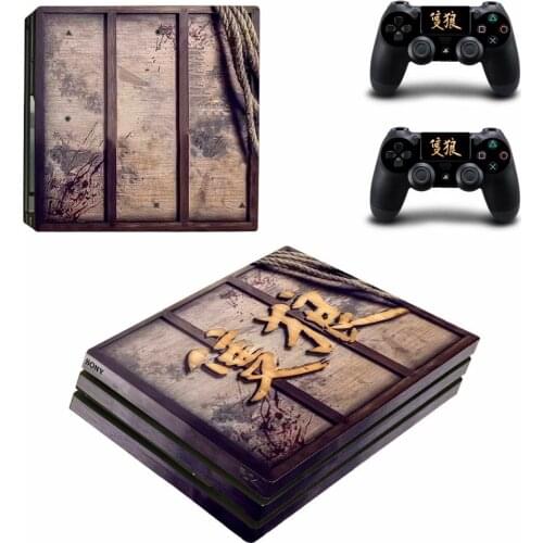 Sekiro PS4 Pro Skin Stickers Decal for Sony PlayStation 4 Console and Controllers PS4 Pro Skin Sticker Vinyl