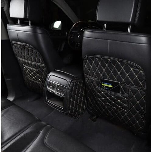 For Volkswagen Toureg 2011 to 2018 Childrens anti-dirty pad interior modified armrest box and seat back kick mat
