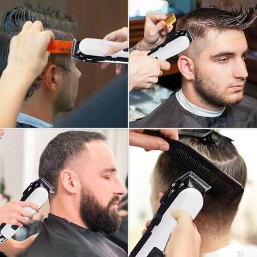 Fast Charging Hair Trimmer LCD Display Hair Cutting Machine Beard Trimmer Professional Hair Clipper for Men EU Plug