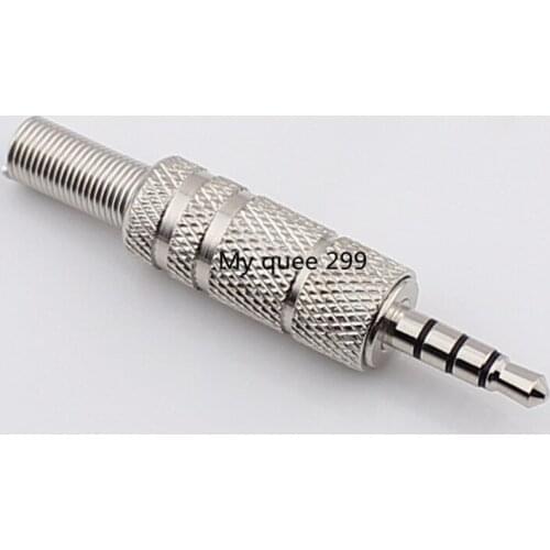 3.5mm 4 joint headphone repair joint 3.5 welding head 3.5 three ring four plugs