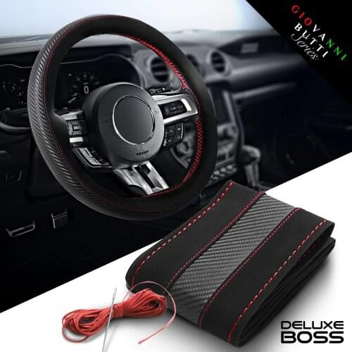 Carbon Pillar Steering Wheel Cover
