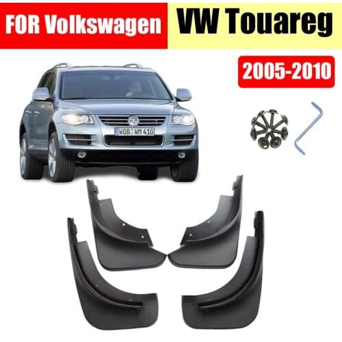 Mud flaps for Volkswagen VW Touareg 2005-2010 Mudguards Fender Touareg mud flap splash Guard Fenders car accessories Front Rear