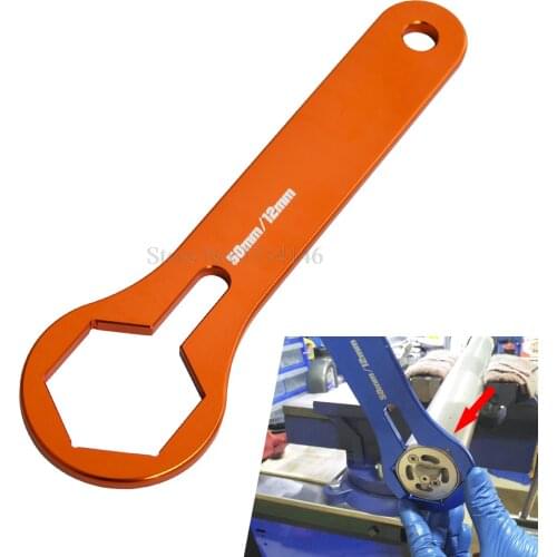 50mm Fork Cap Wrench Tool For KTM 125 144 150 200 250 300 350 450 505 550 SX SXF XC XCF EXCF Factory EXC Six Days SMR Freeride