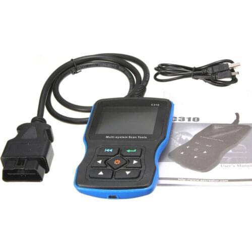 Multi-system OBD2 diagnostic code clear reader scanner suitable for creator C310 BMW USA Not suitable for diesel cars