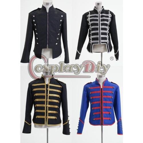 My Chemical Romance Military Parade Jacket Costume 4 colors Custom Made Adult Jacket Costume D0114