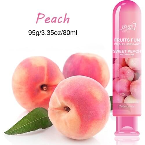 New Fruit Flavour Lubricant Water Based Oil Erotic Sex Lube Body Intimate Massage Anal Vagina Oil Lubricant For Couples Sex Toys