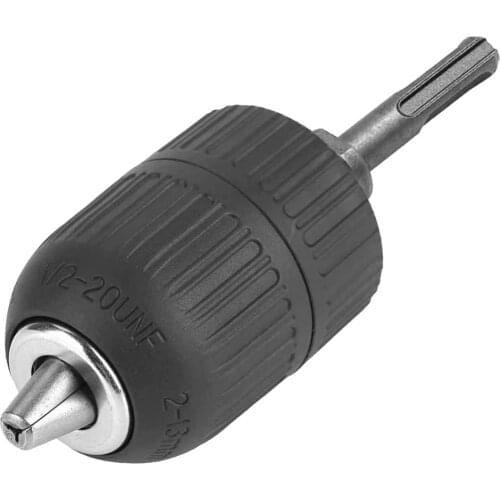 2-13mm Keyless Drill Chuck SDS-plus Shank 1/2-20UNF Adapter Converter Impact Hammer Electric Wrench Air Screwdriver Accessories